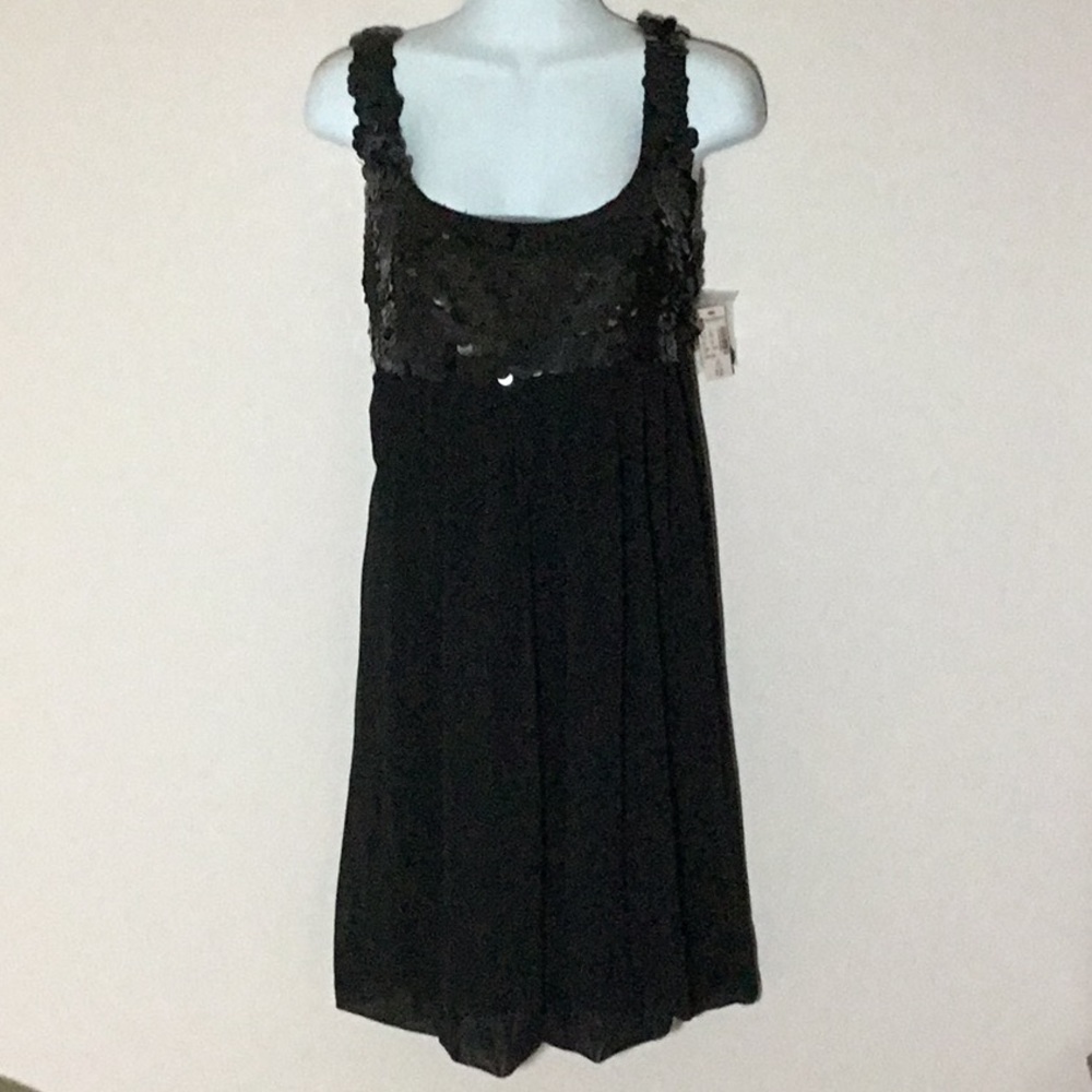 Sequined Empire Waist Dress